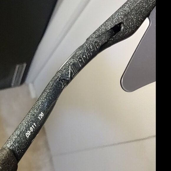 OAKLEY M-Frame Sweep Smoke / Black Iridium Sunglasses with Oakley Case and Pouch - Picture 15 of 15